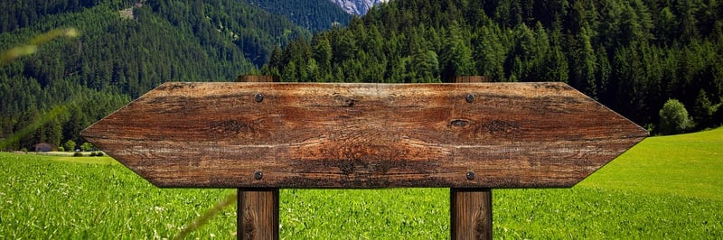 Wooden Signposts