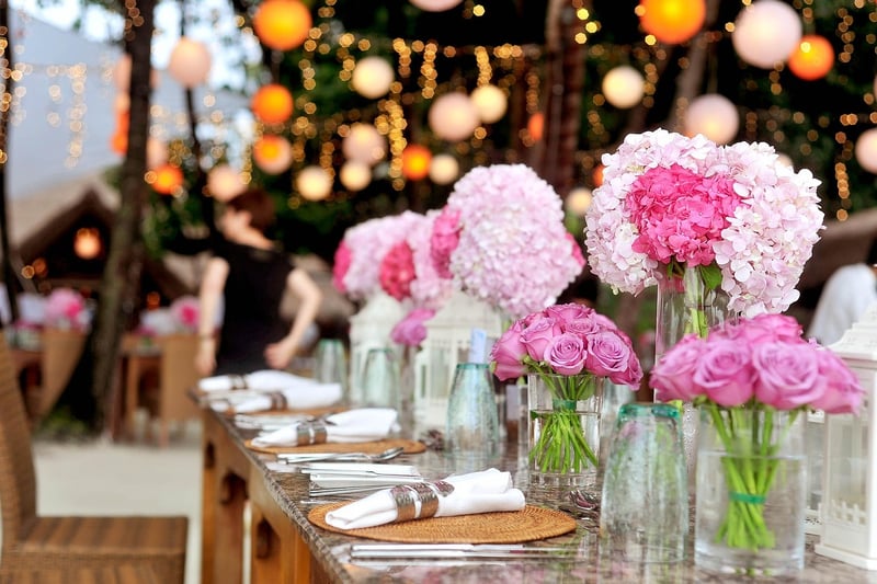 Forest Wedding Table Setting